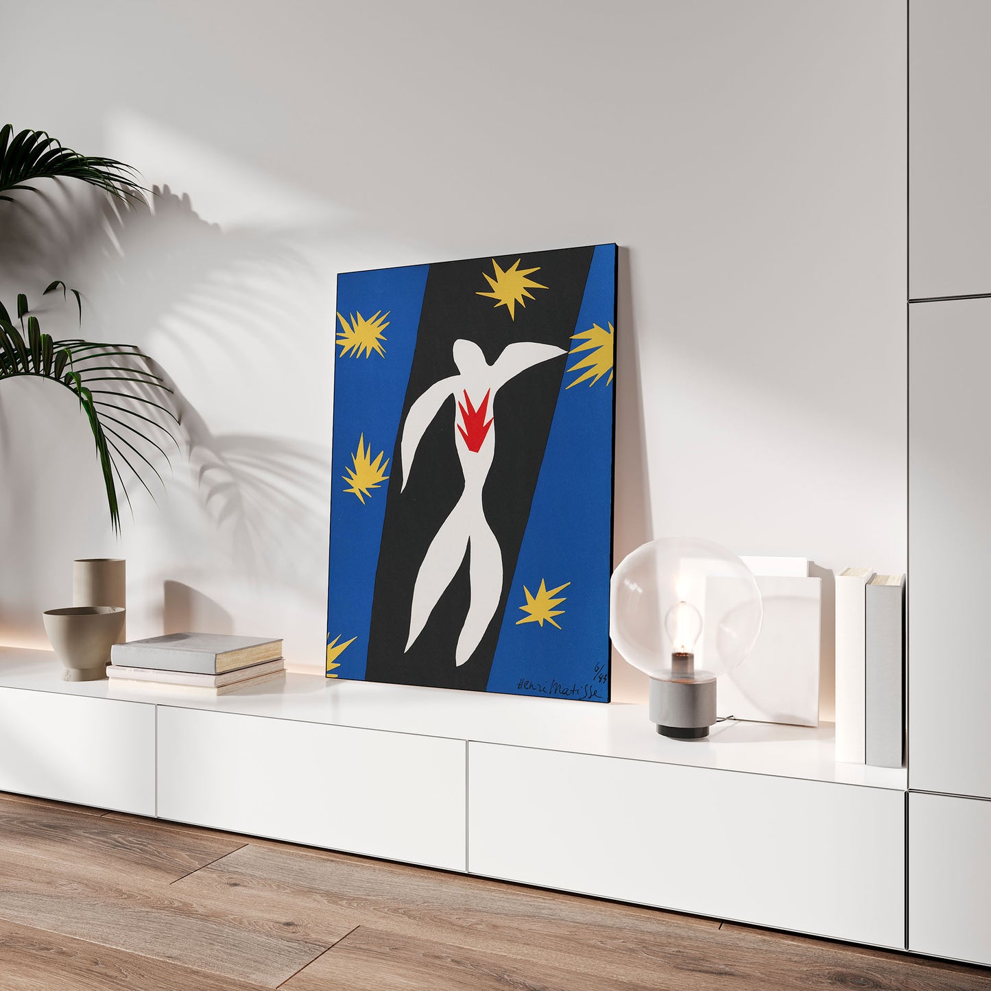 Henri Matisse - La caduta di Icaro | Effetto lucido