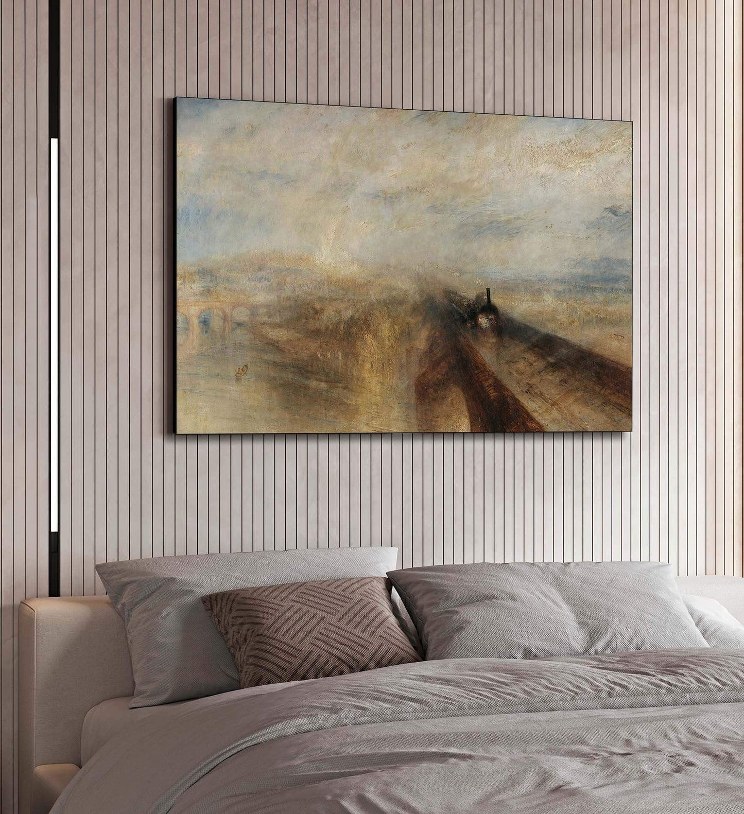 Turner - Pioggia, vapore e velocità | Stampa piatta HD o in 3D