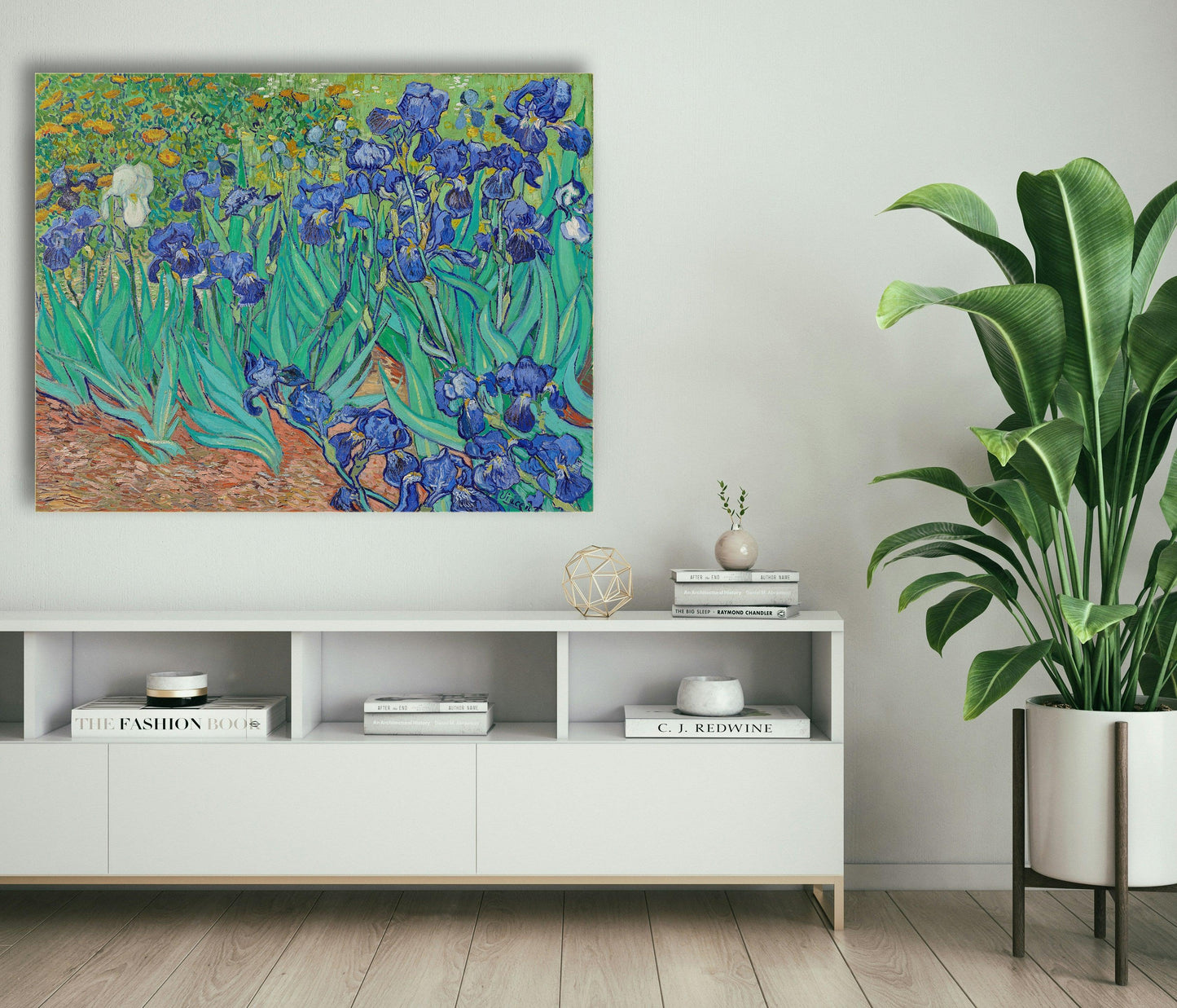 Van Gogh - Iris | Stampa piatta HD o in 3D - Materico