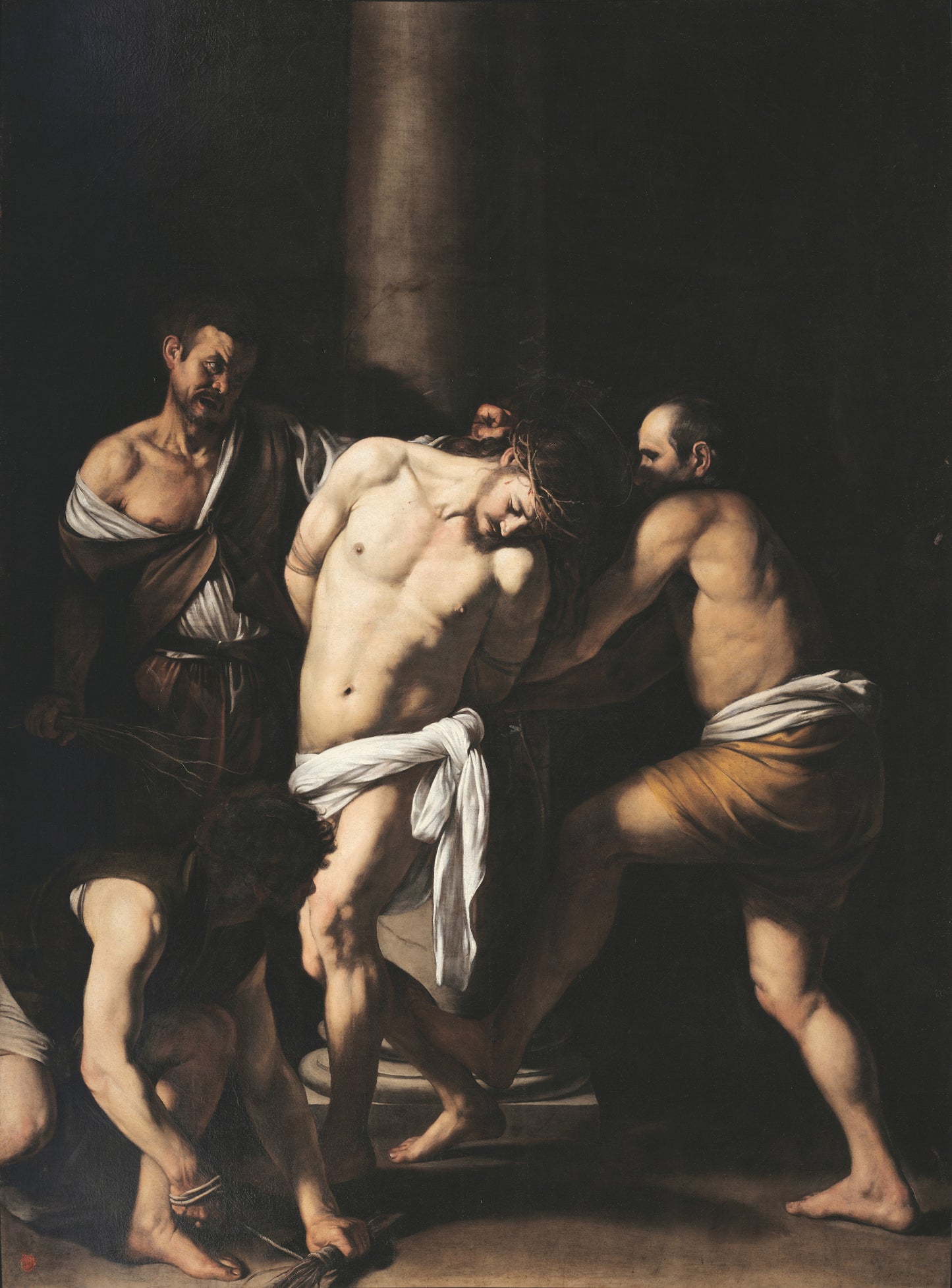 Caravaggio - La flagellazione di Cristo | Stampa piatta HD o in 3D