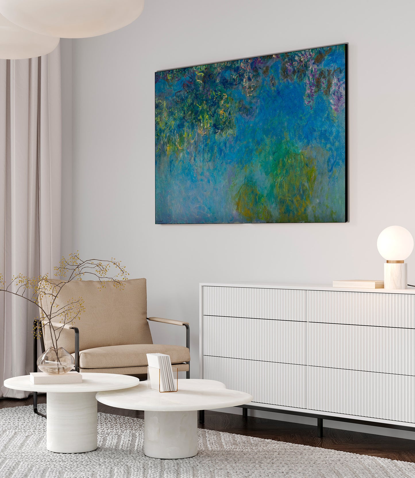 Monet - The Sailing Ship | Glossy Effect