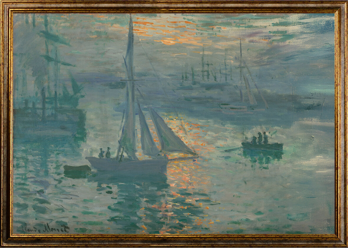 Monet - Water Lilies by Day | Glossy Effect