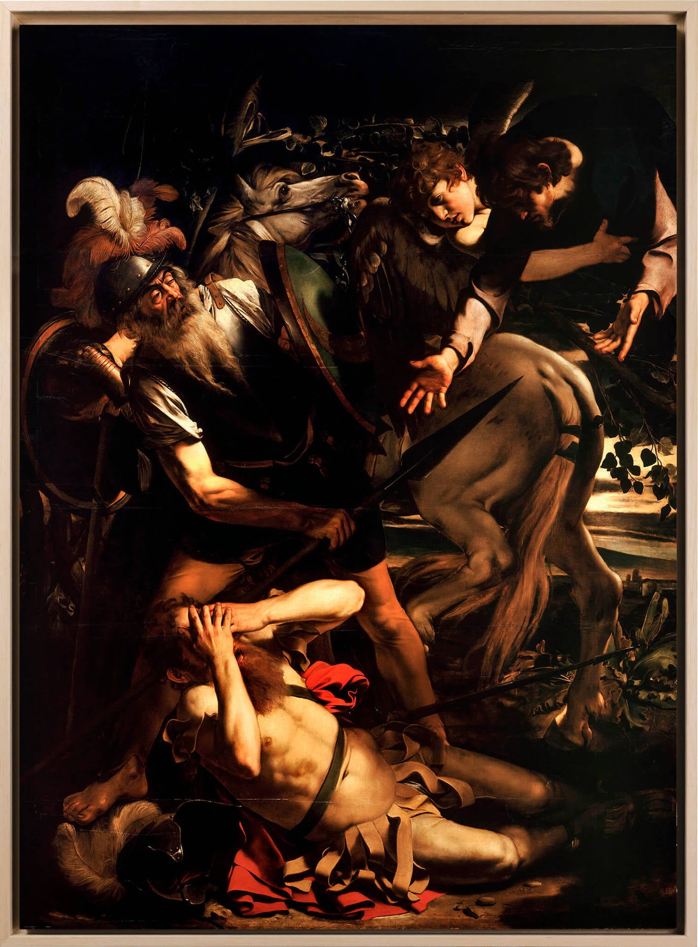 Caravaggio - Conversione di san Paolo | Stampa piatta HD o in 3D