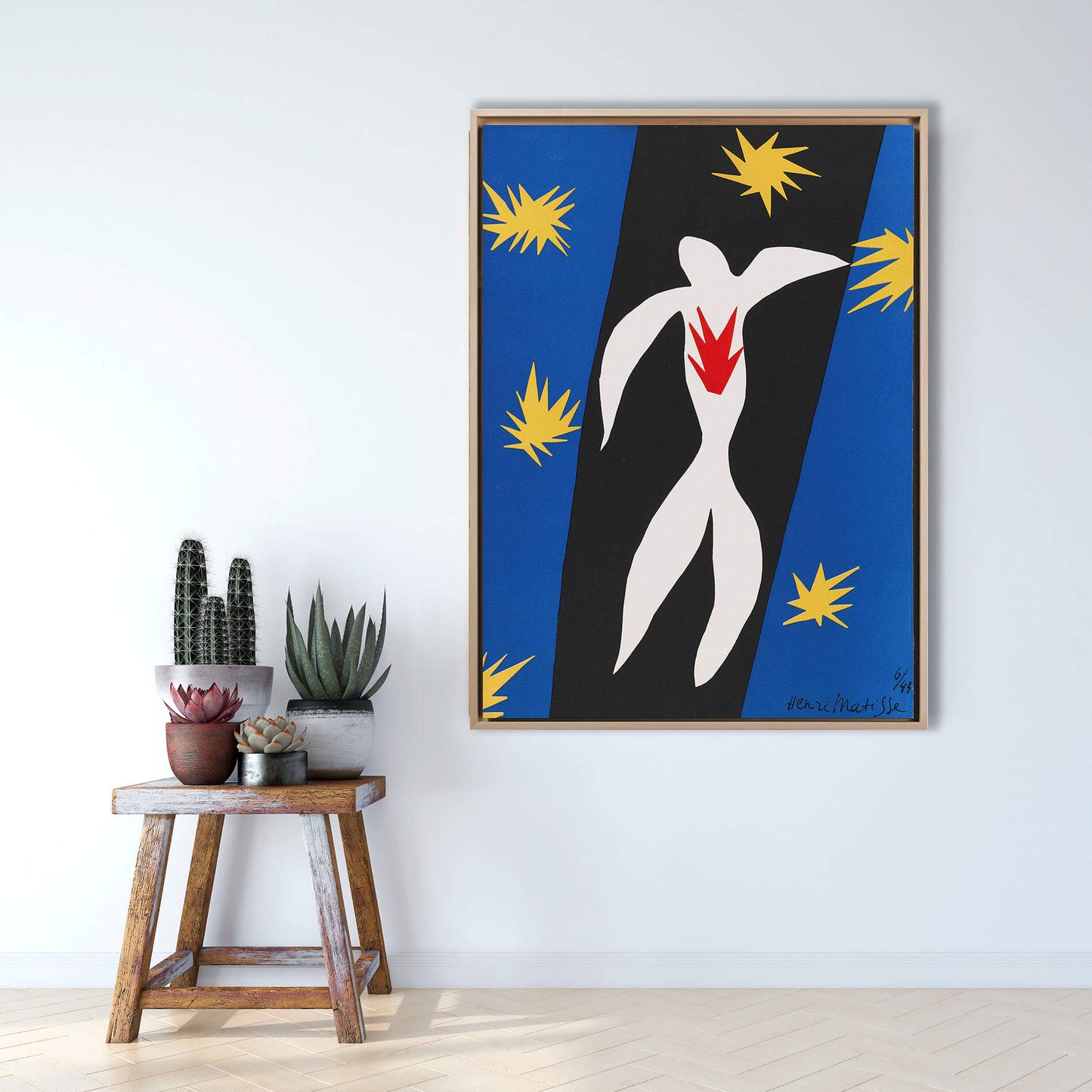 Henri Matisse - La caduta di Icaro | Effetto lucido