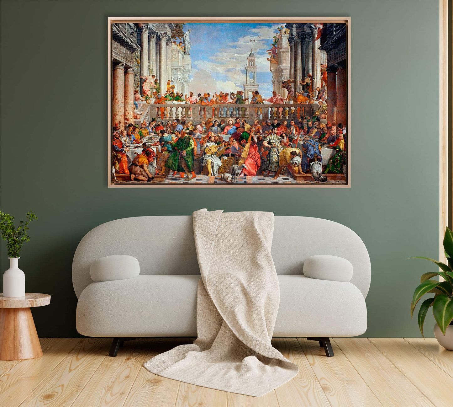 Veronese - Le nozze di Cana | Stampa piatta HD o in 3D