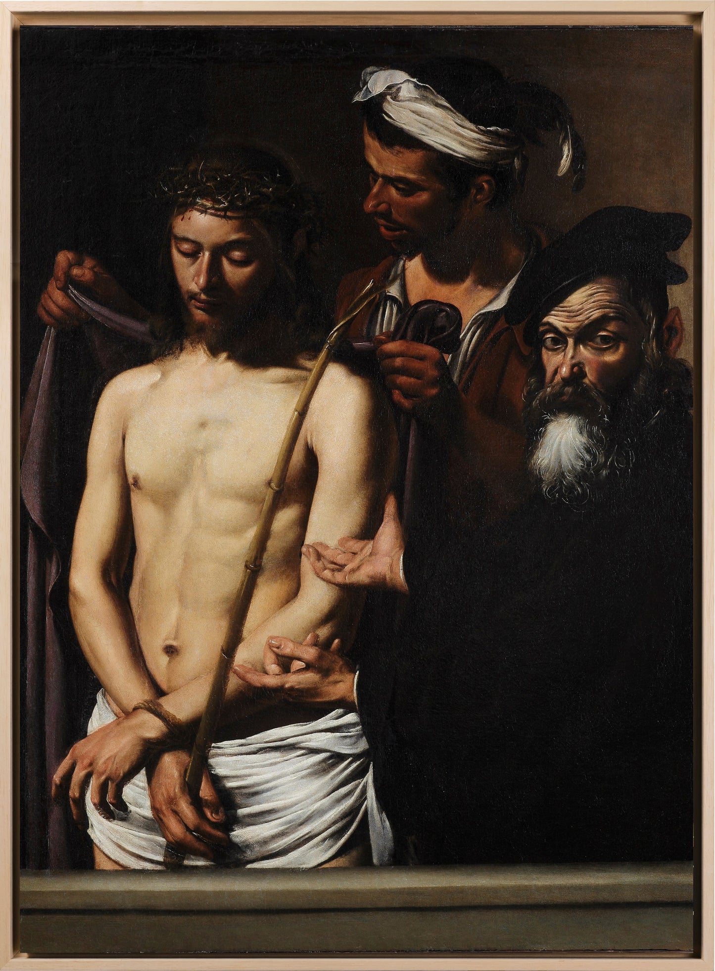 Caravaggio - Ecce homo | Stampa piatta HD o in 3D