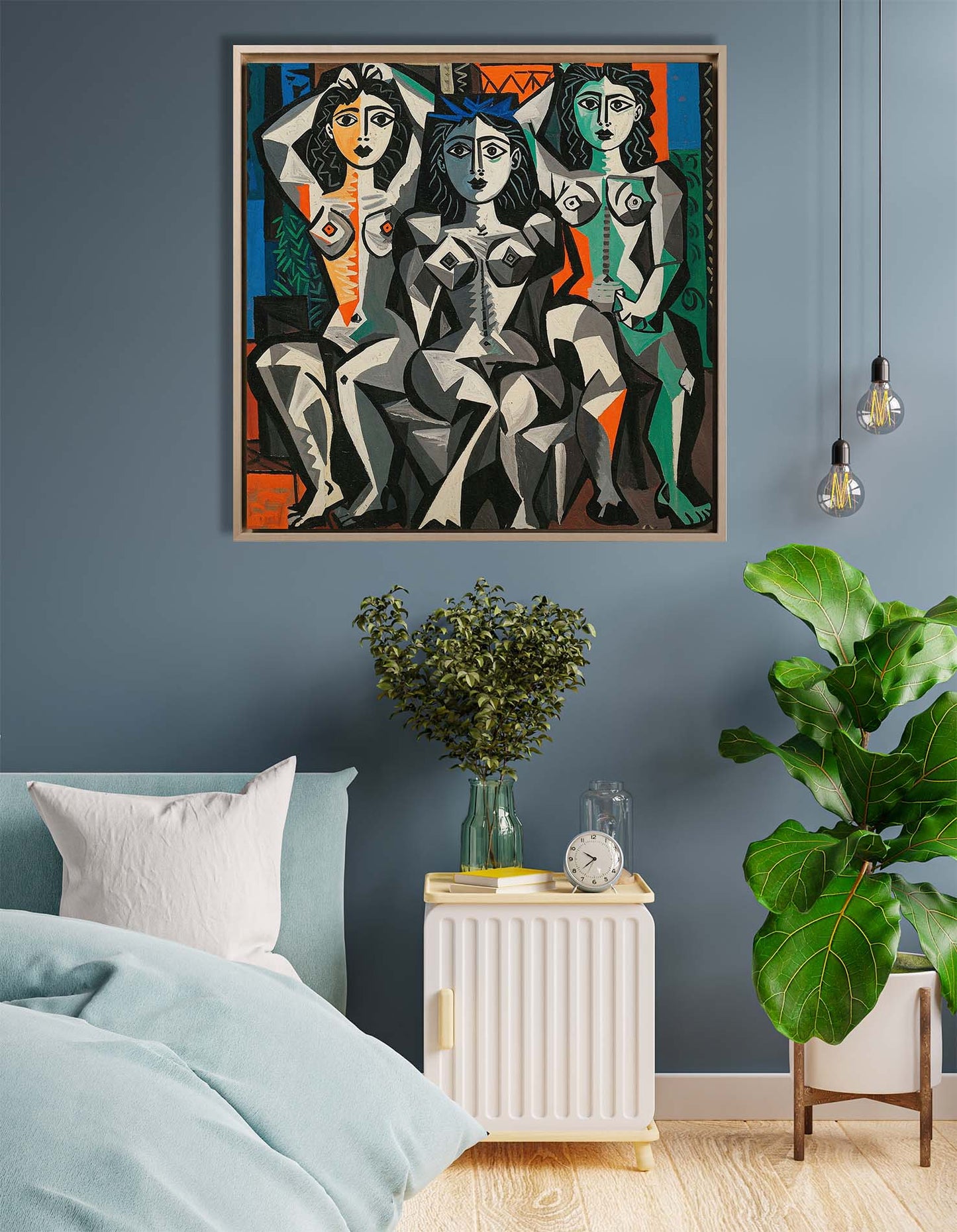 Ispirazione Picasso - Corpi femminili | Stampa piatta HD o in 3D