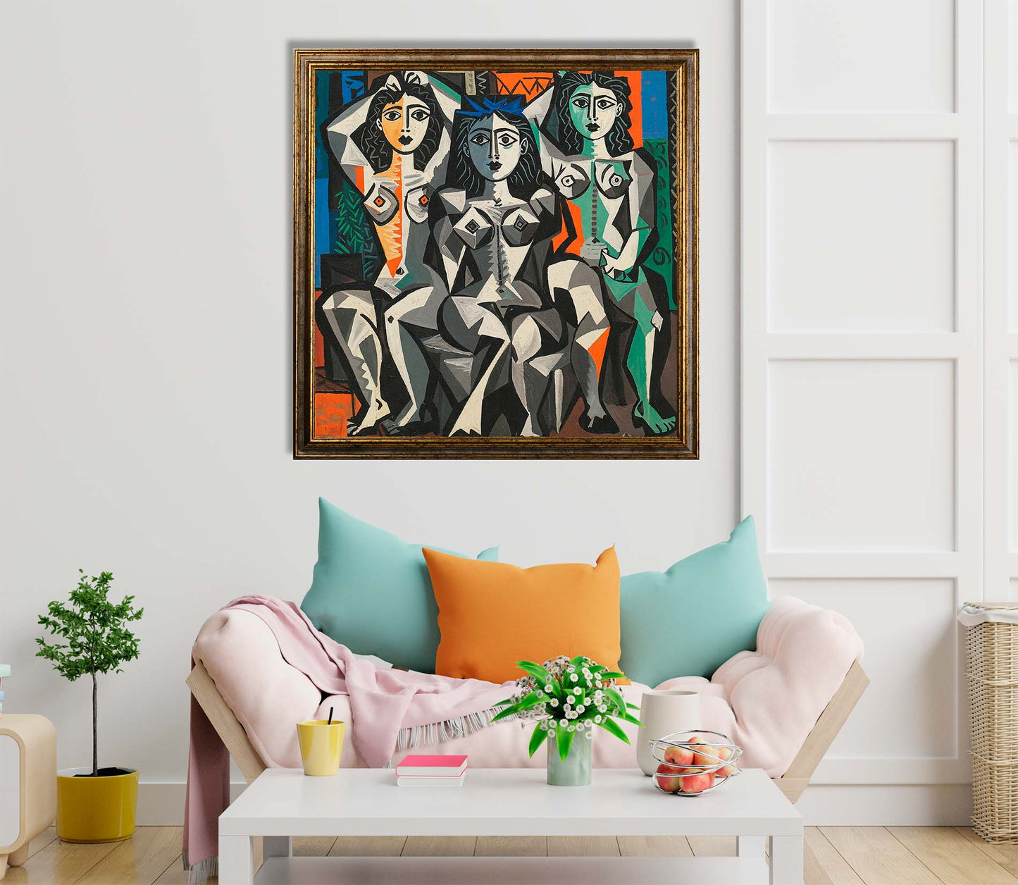 Ispirazione Picasso - Corpi femminili | Stampa piatta HD o in 3D