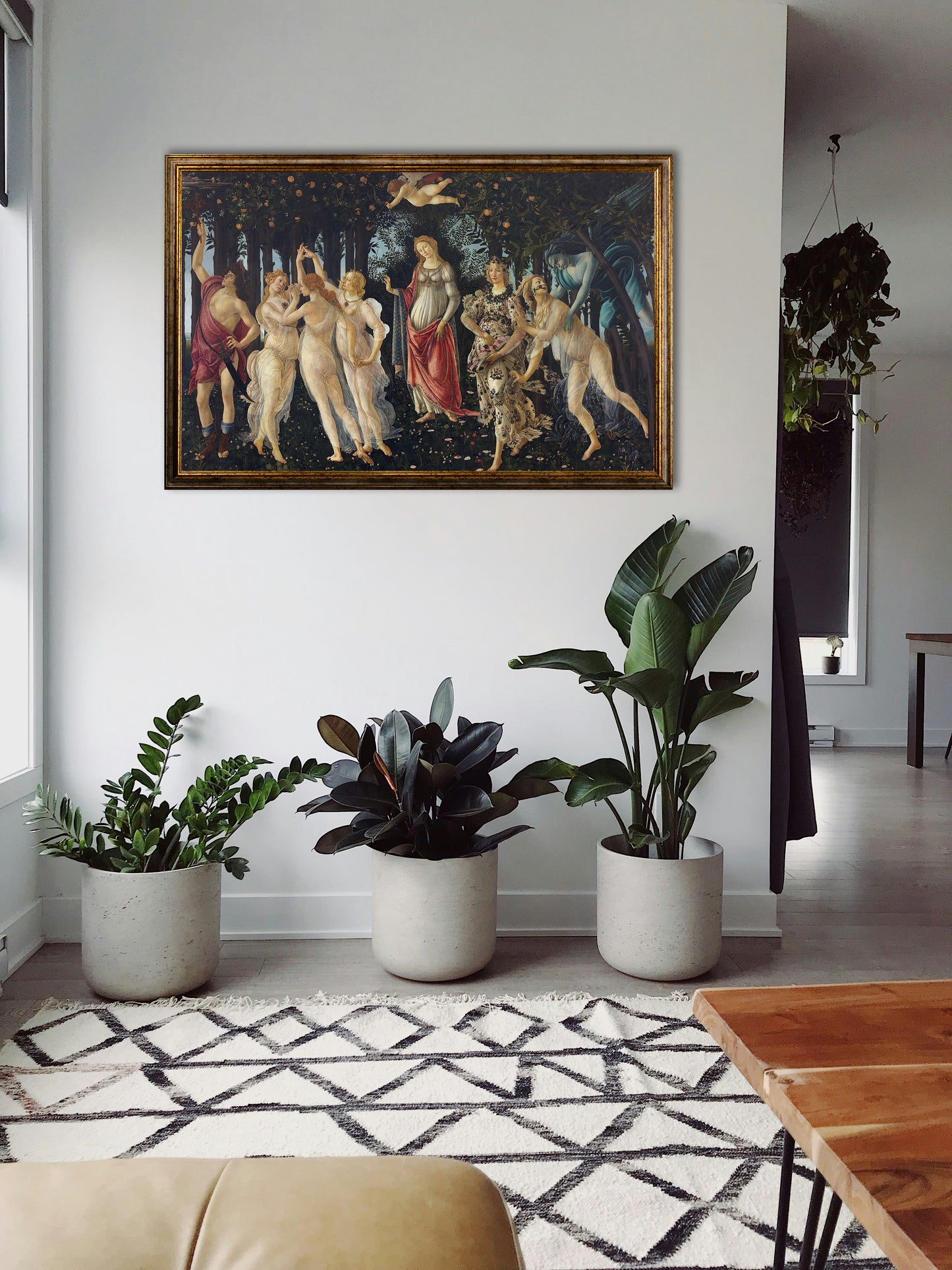 Botticelli - Primavera | Stampa piatta HD o in 3D