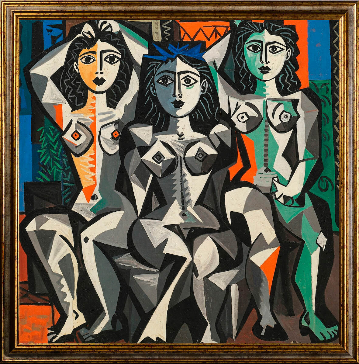 Ispirazione Picasso - Corpi femminili | Stampa piatta HD o in 3D