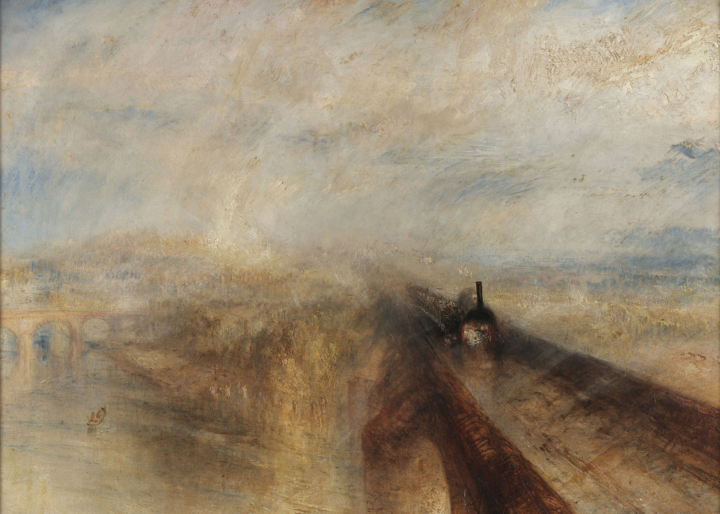Turner - Pioggia, vapore e velocità | Stampa piatta HD o in 3D