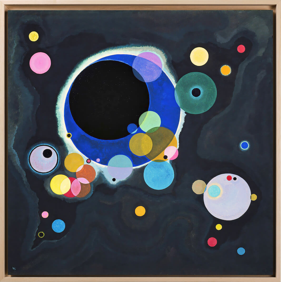 Kandinsky- Cerchi| Stampa piatta HD o in 3D