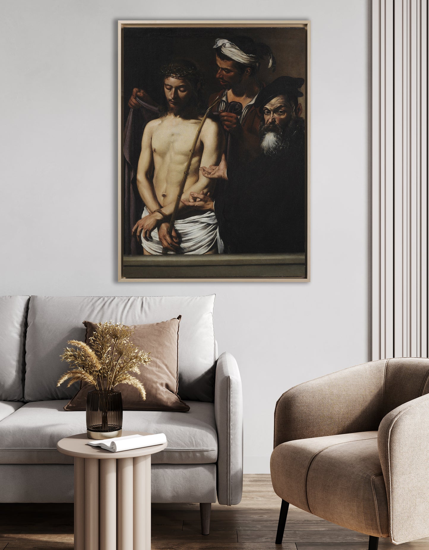 Caravaggio - Ecce homo | Stampa piatta HD o in 3D