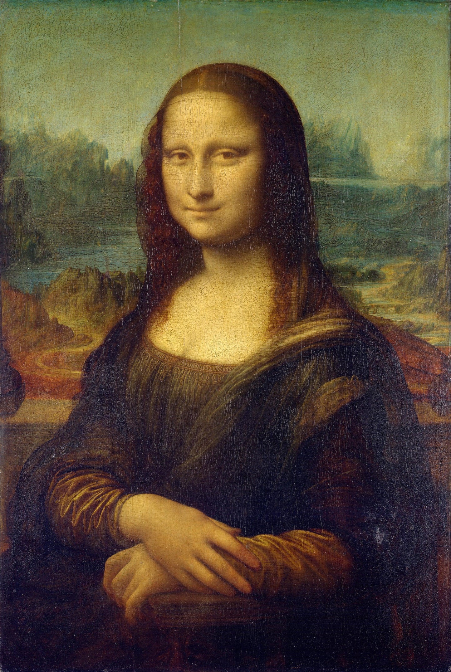 Da Vinci - La Gioconda | Effetto lucido - Materico