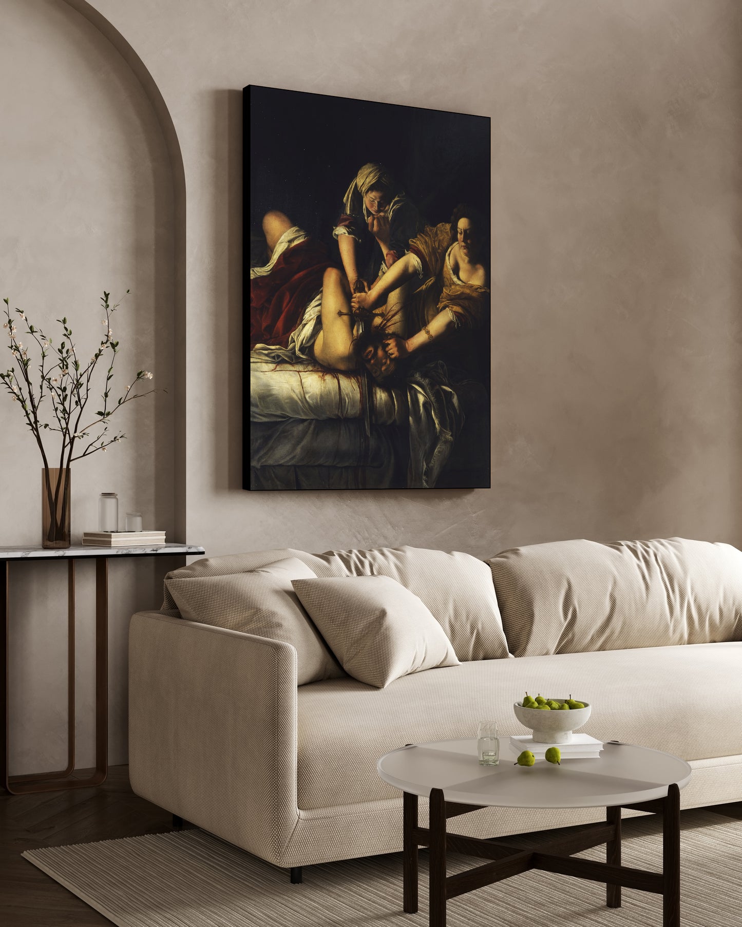Gentileschi - Giuditta e Oloferne | Stampa piatta HD o in 3D