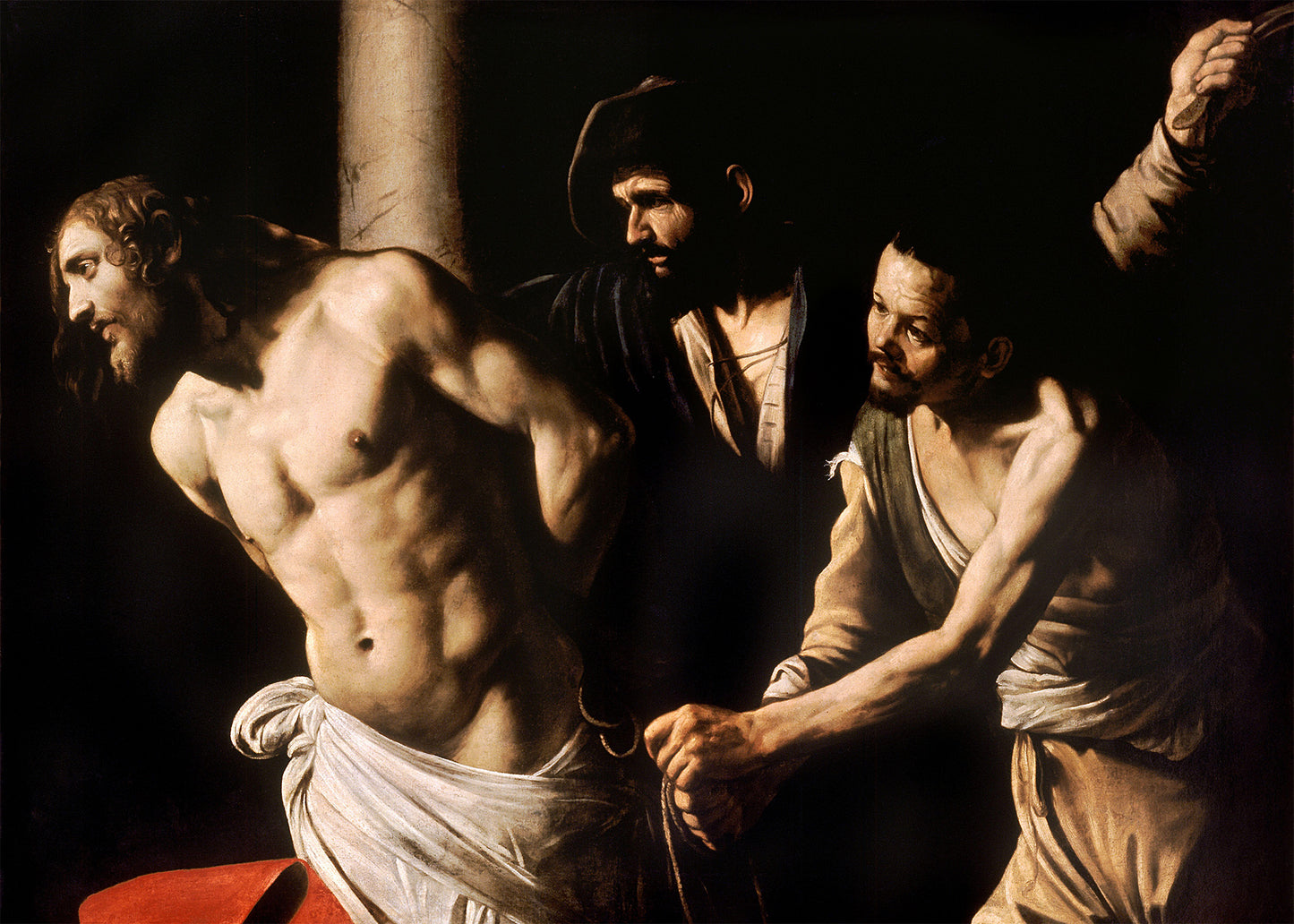 Caravaggio - Flagellazione di Cristo | Stampa piatta HD o in 3D