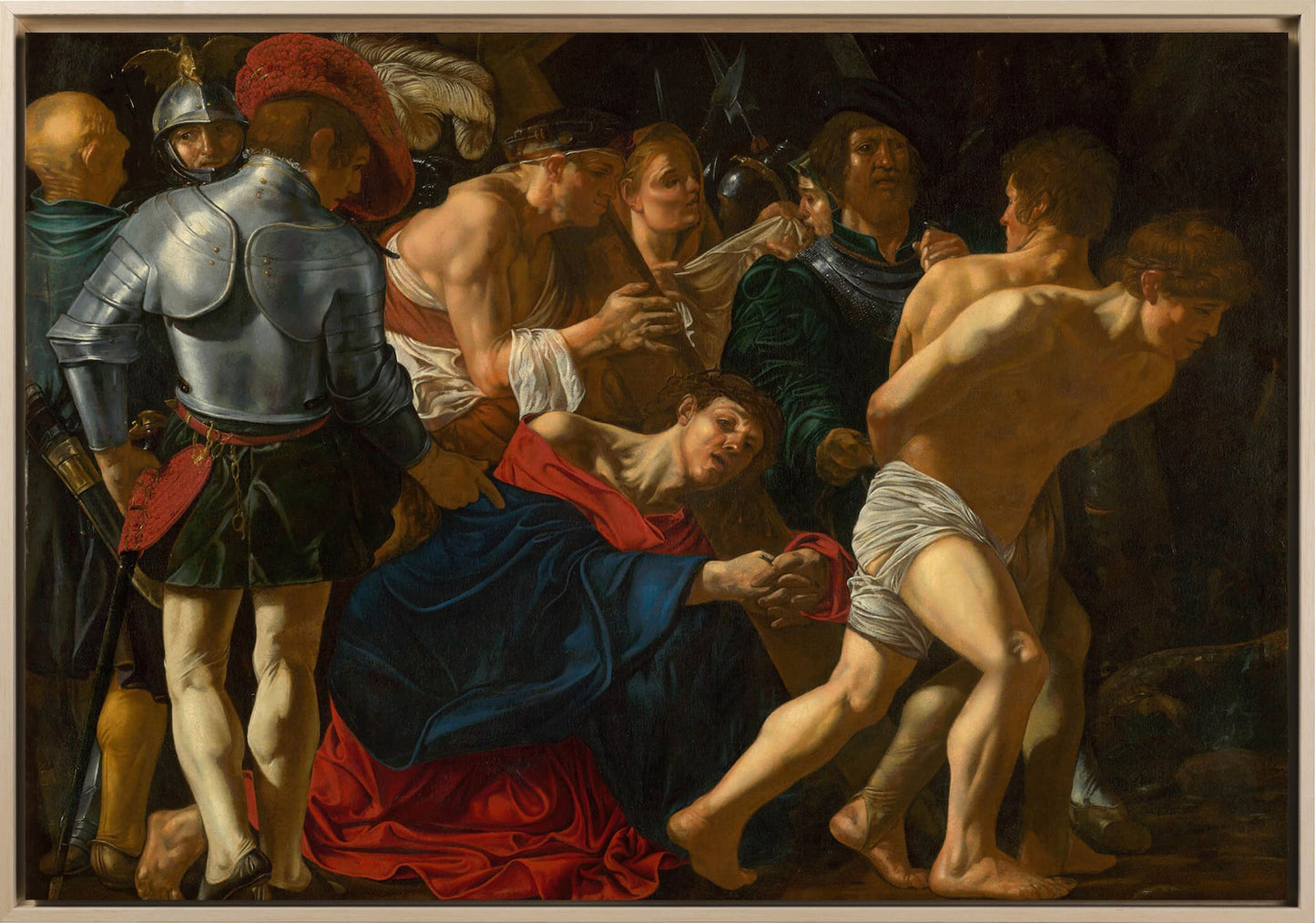 Caravaggio - Cristo che porta la croce | Stampa piatta HD o 3D
