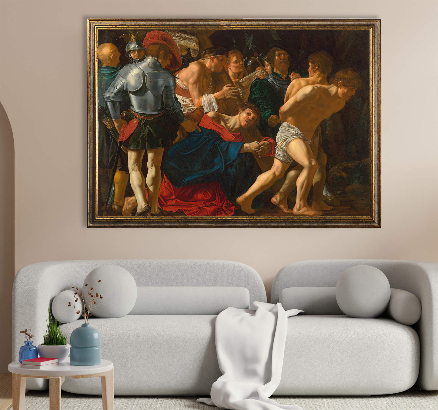Caravaggio - Cristo che porta la croce | Stampa piatta HD o 3D