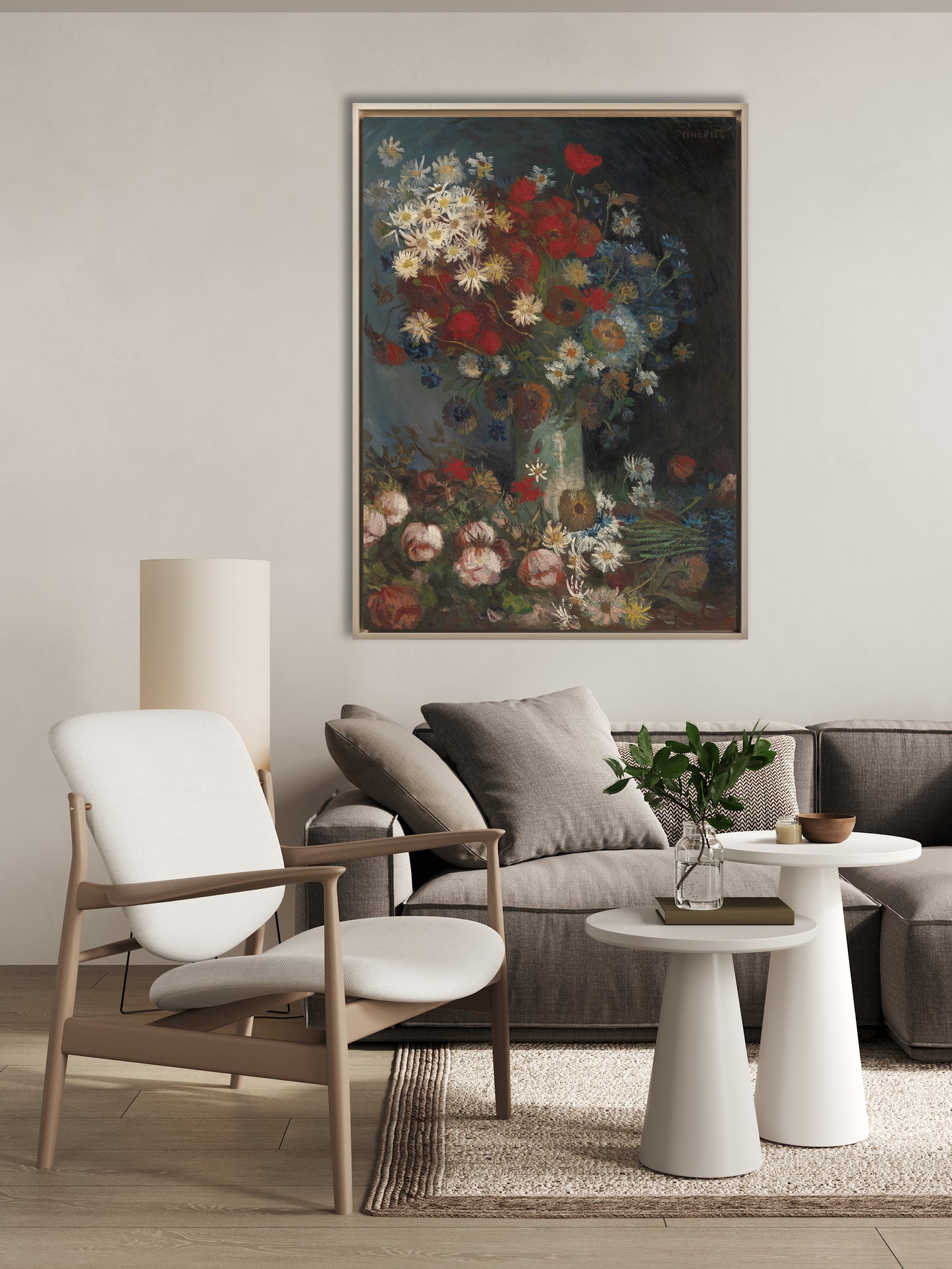 Van Gogh - Sternennacht | HD-Flach- oder 3D-Druck