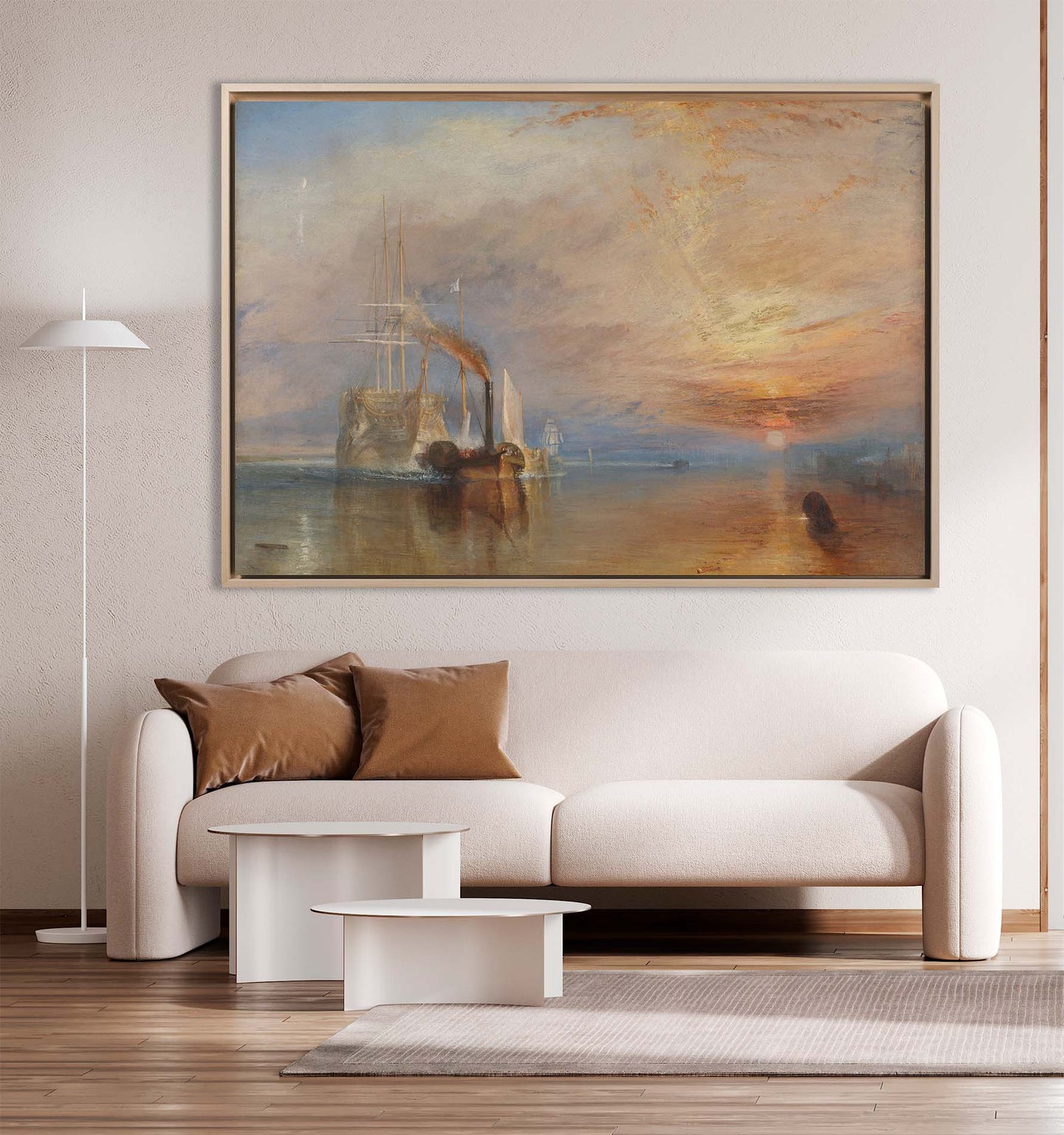 Turner - La valorosa Téméraire | Stampa piatta HD o in 3D