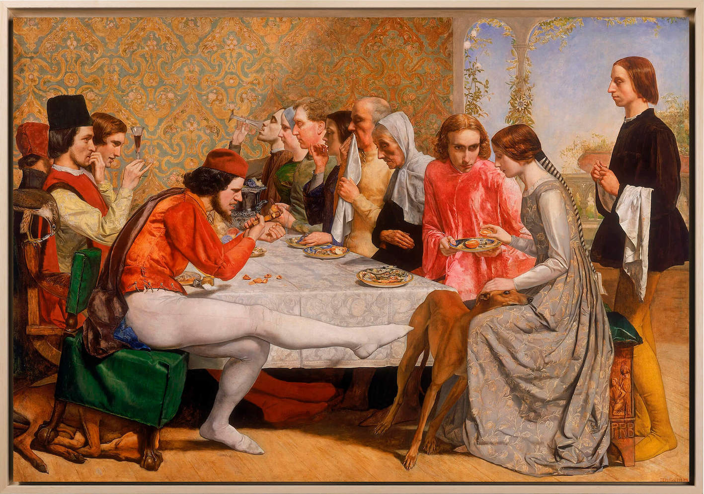 John Everett Millais - Isabella | Stampa piatta HD o in 3D