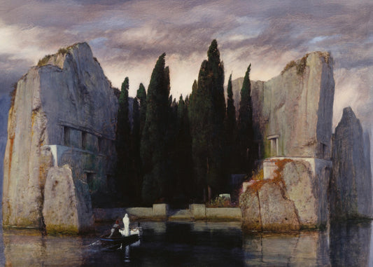 Bocklin-  L'isola dei morti  | Stampa piatta HD o in 3D