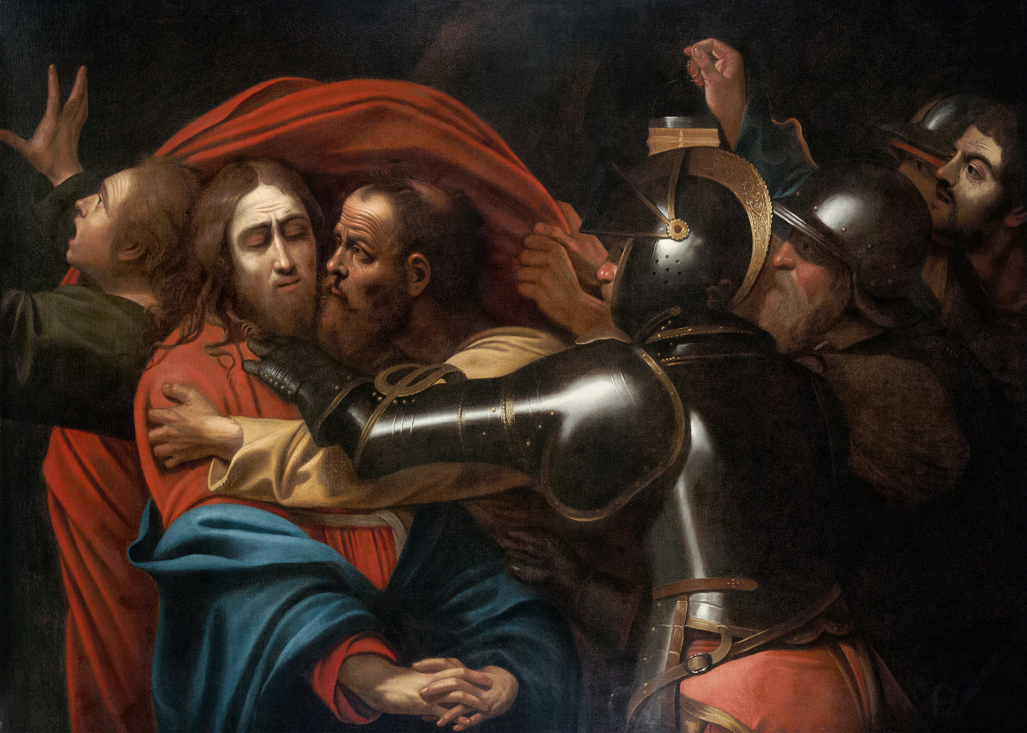 Caravaggio - Cattura di cristo | Stampa piatta HD o in 3D