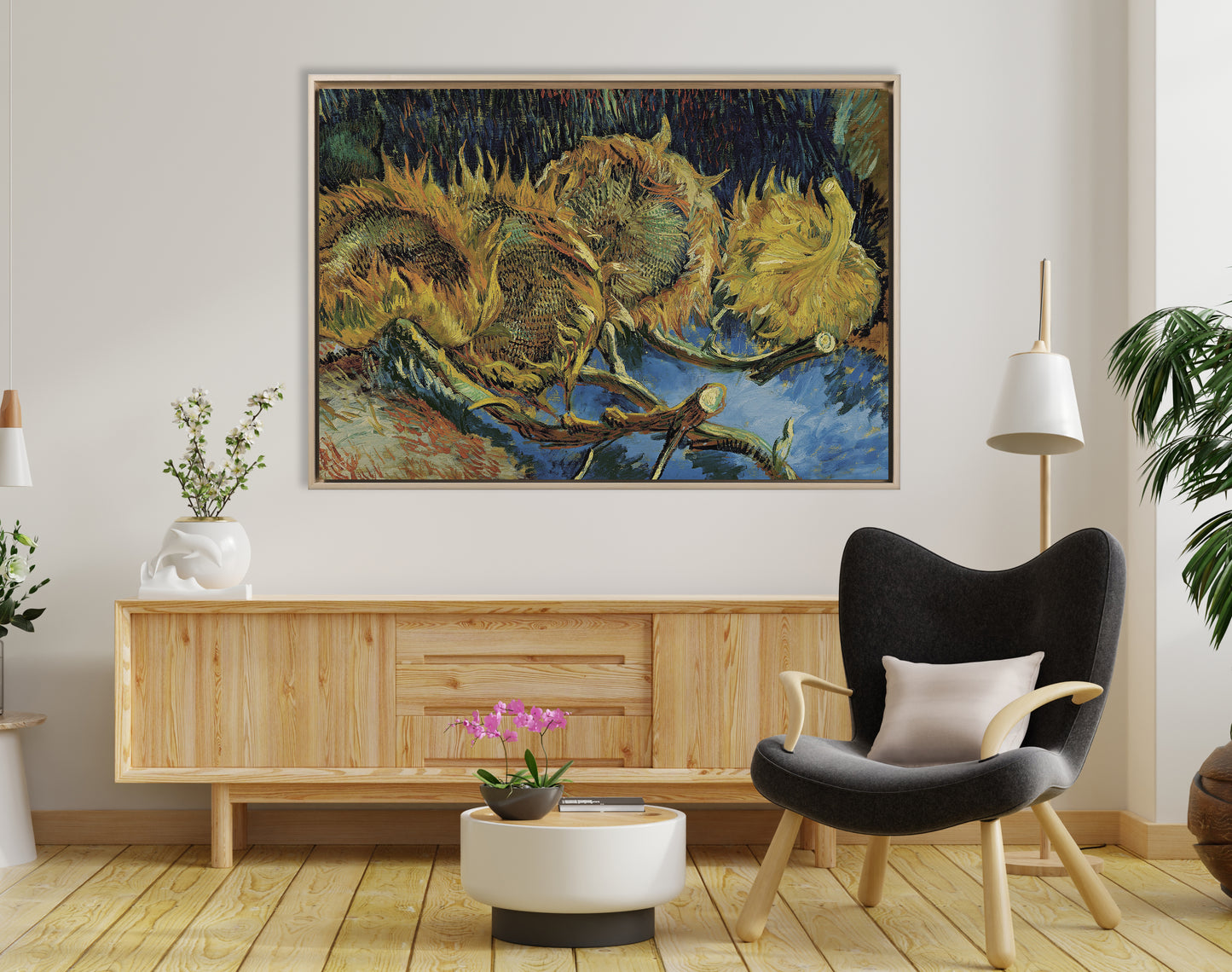 Van Gogh - Sternennacht | HD-Flach- oder 3D-Druck