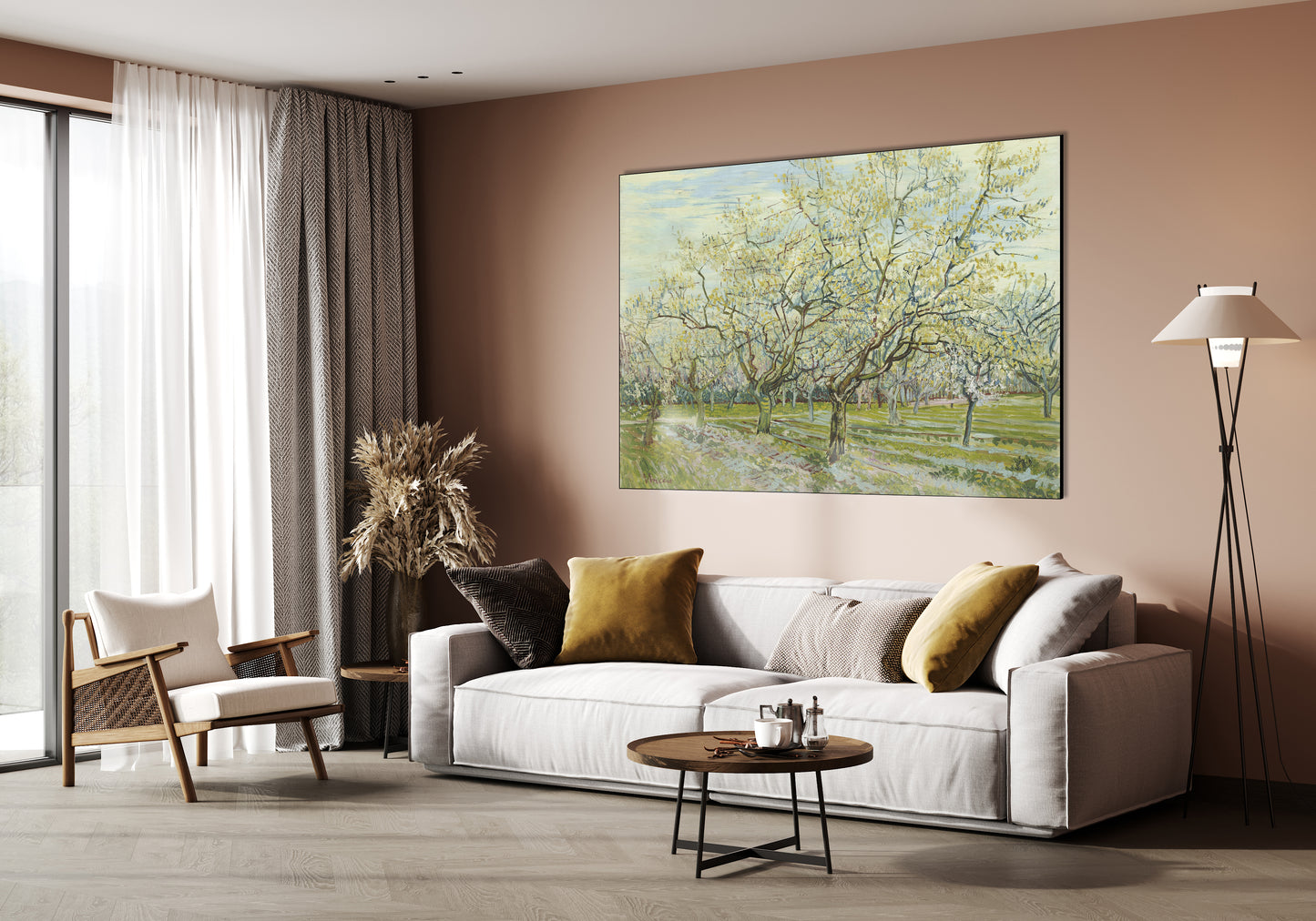 Van Gogh - Sternennacht | HD-Flach- oder 3D-Druck