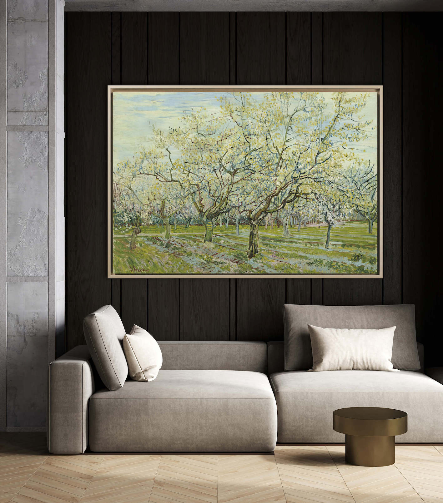 Van Gogh - Sternennacht | HD-Flach- oder 3D-Druck