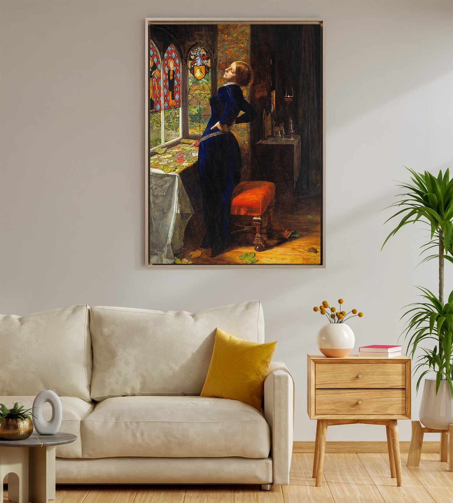 John Everett Millais - Mariana | Stampa piatta HD o in 3D