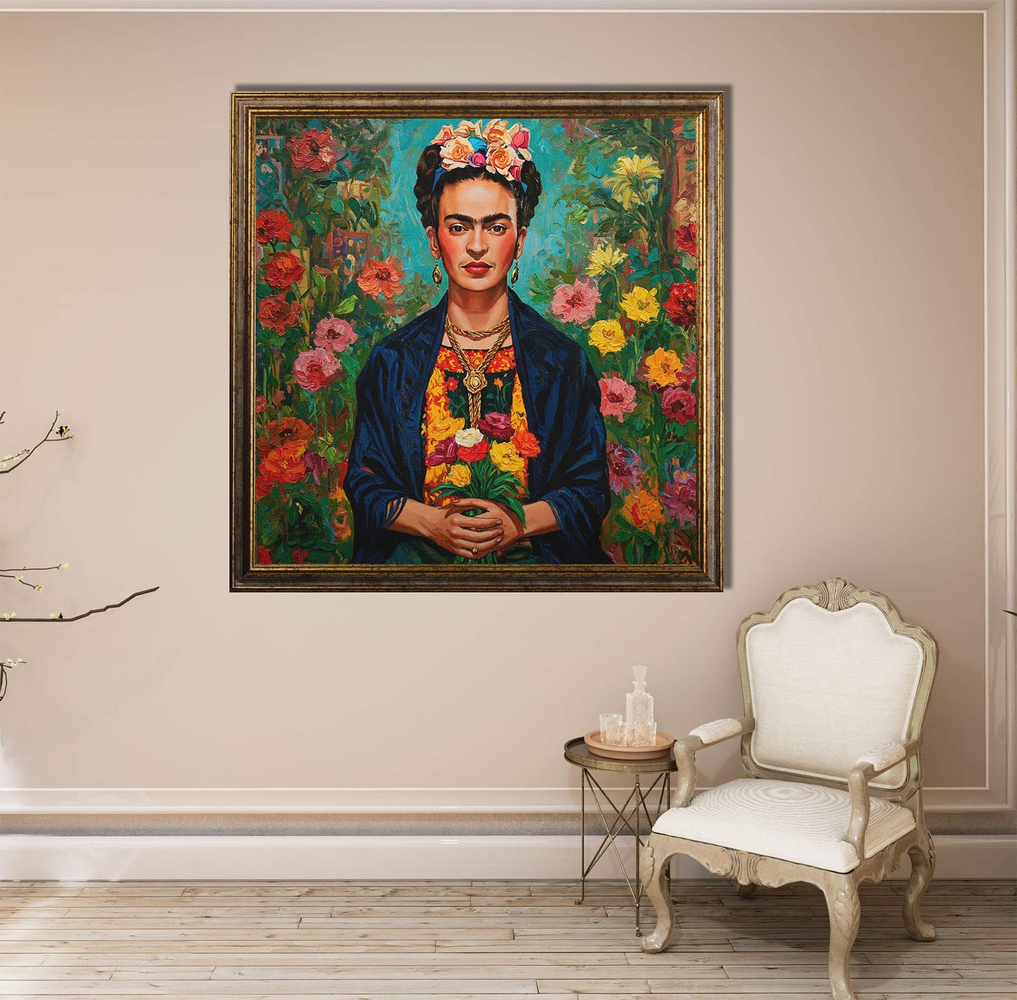 Klimt - Garden with Sunflowers | Glossy Effect