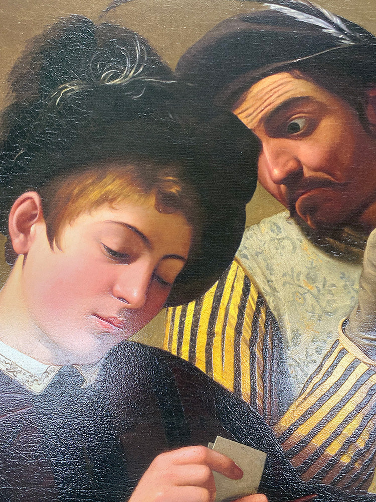 Caravaggio - Patto per la lettura | Stampa piatta HD o in 3D