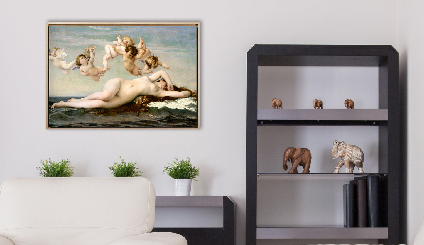Cabanel - La nascita di Venere | Stampa piatta HD o in 3D