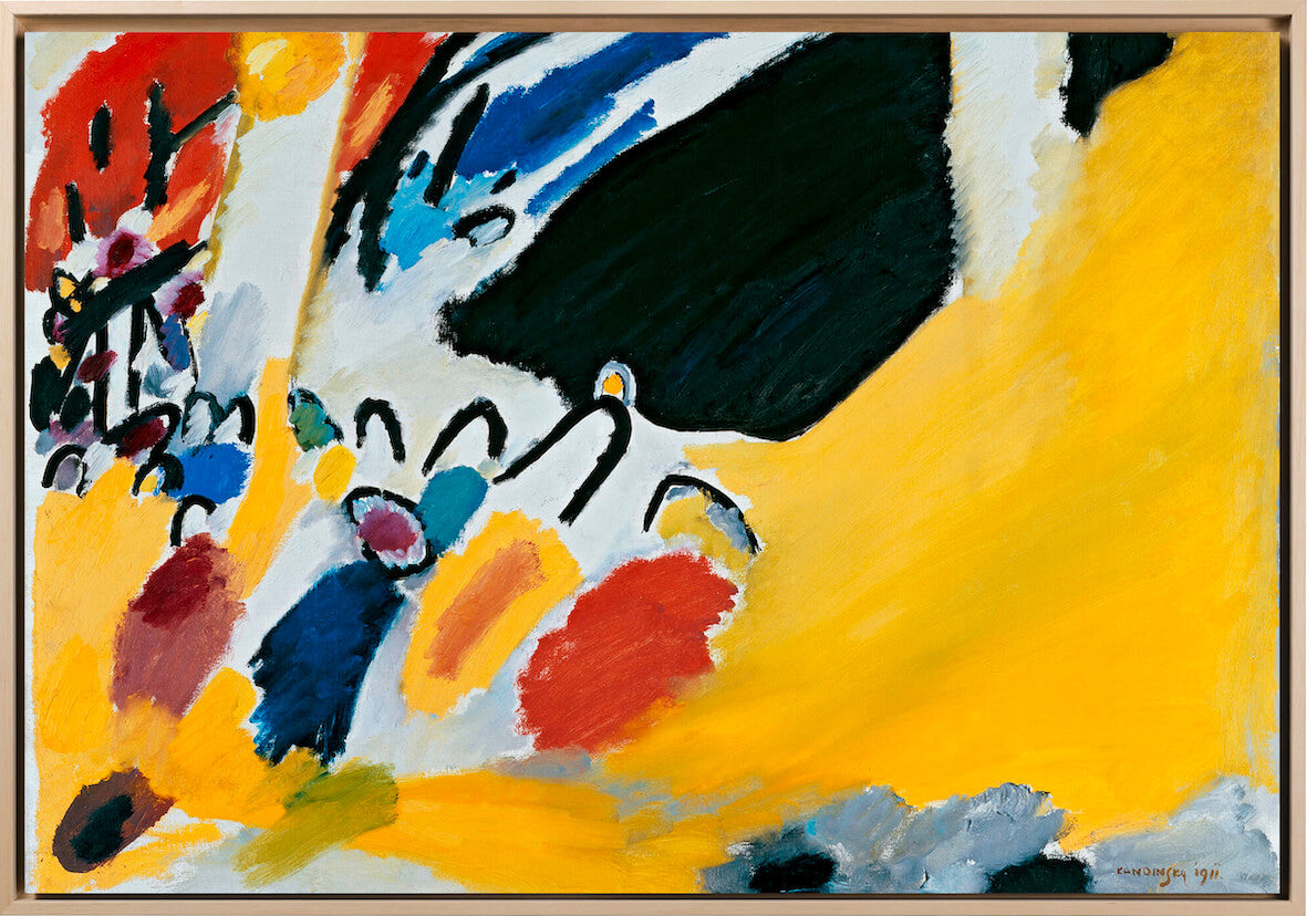 Kandinsky- Impressione III | Stampa piatta HD o in 3D