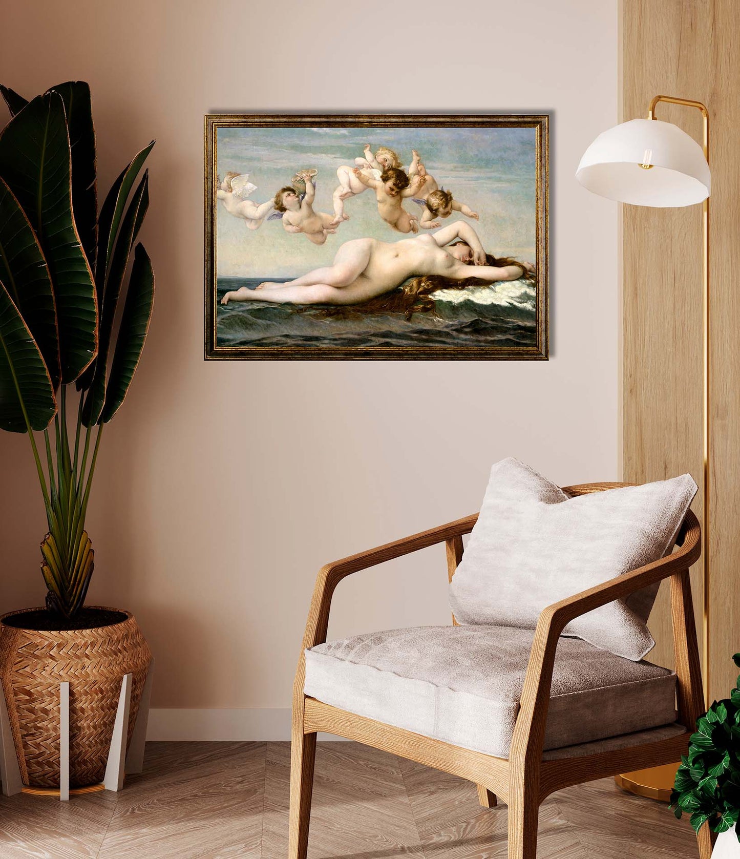 Cabanel - La nascita di Venere | Stampa piatta HD o in 3D