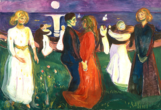 Munch - Il ballo della vita | Stampa piatta HD o in 3D