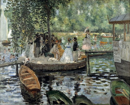 Renoir - La Grenouillère | Stampa piatta HD o in 3D