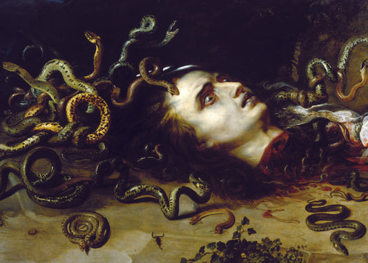 Rubens - La testa di medusa | Stampa piatta HD o in 3D