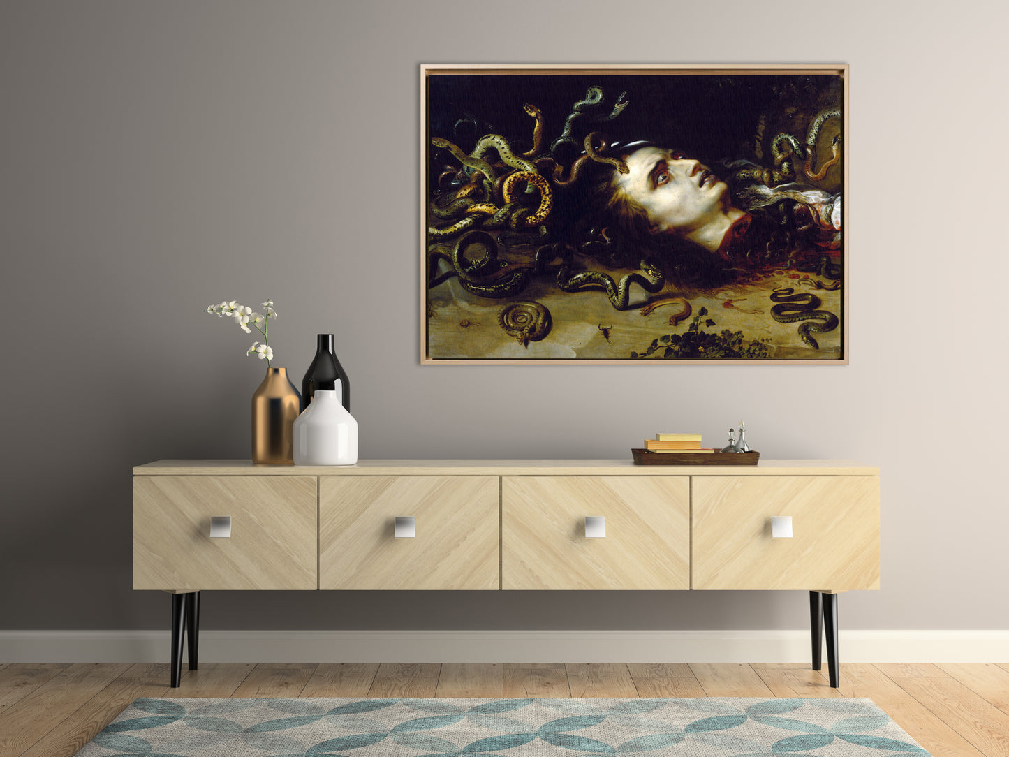Botticelli - Geburt der Venus | Glanzeffekt