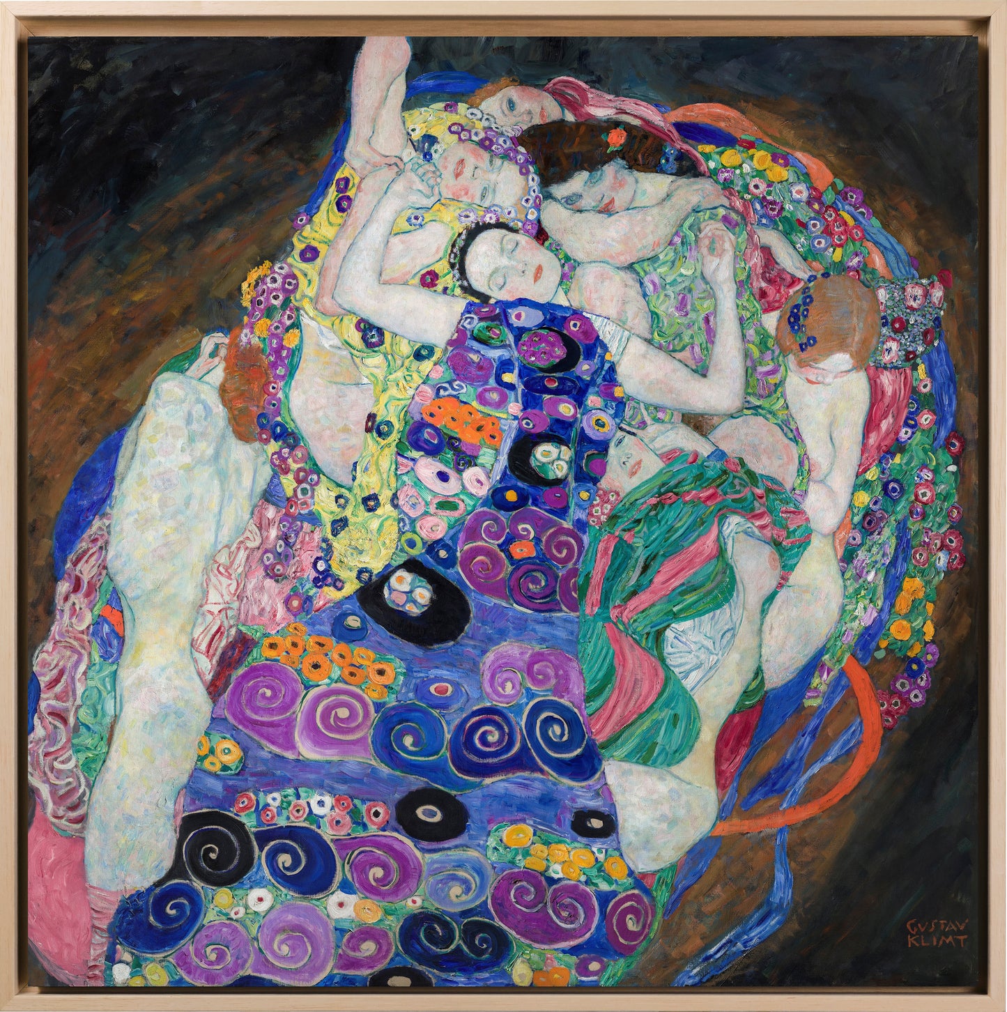 Klimt - La Vergine | Stampa piatta HD o in 3D
