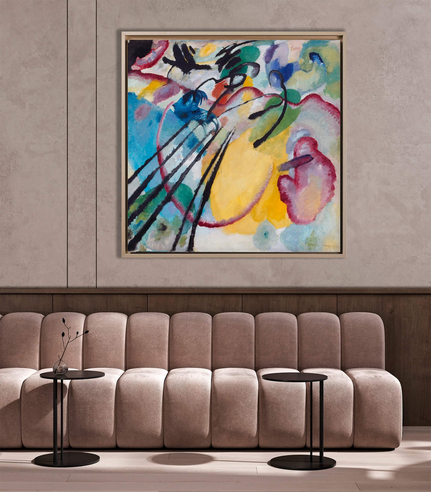 Kandinsky- Improvvisazione 26 Stampa piatta HD o in 3D