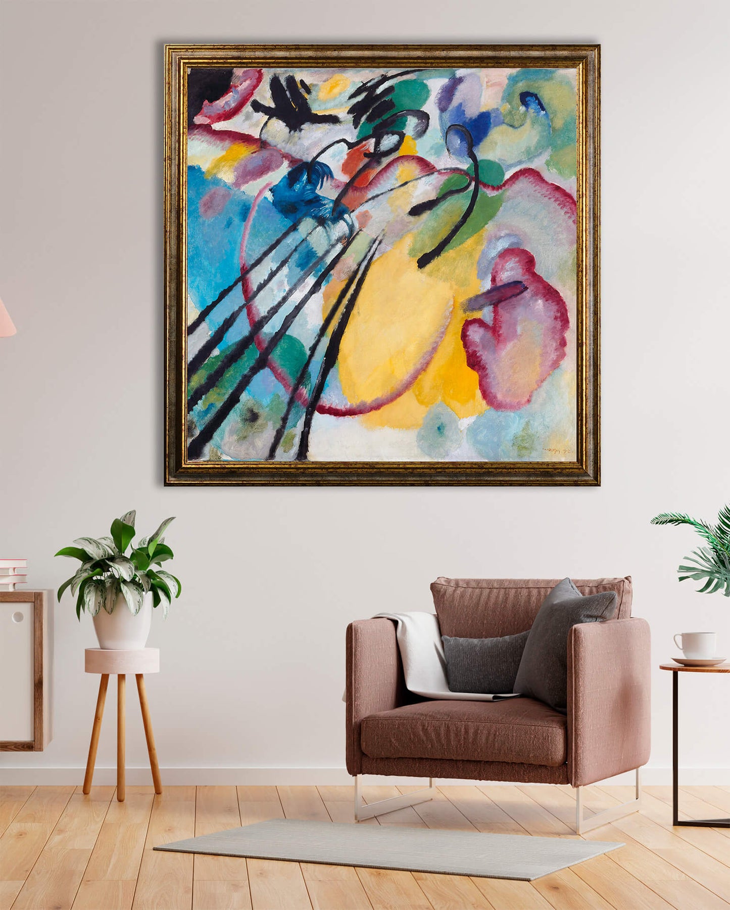 Kandinsky- Improvvisazione 26 Stampa piatta HD o in 3D