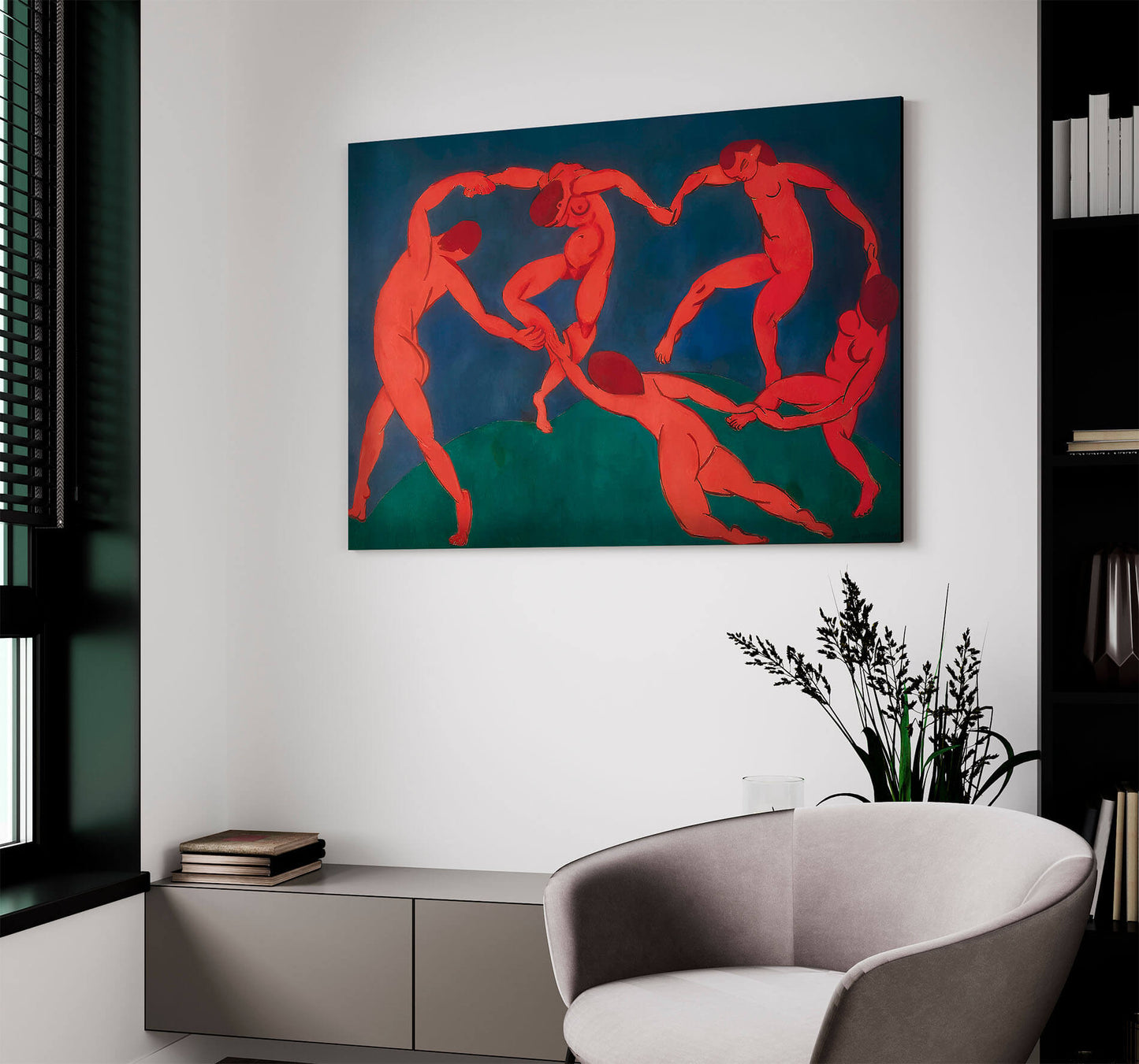 Henri Matisse - La danza | Stampa piatta HD o in 3D