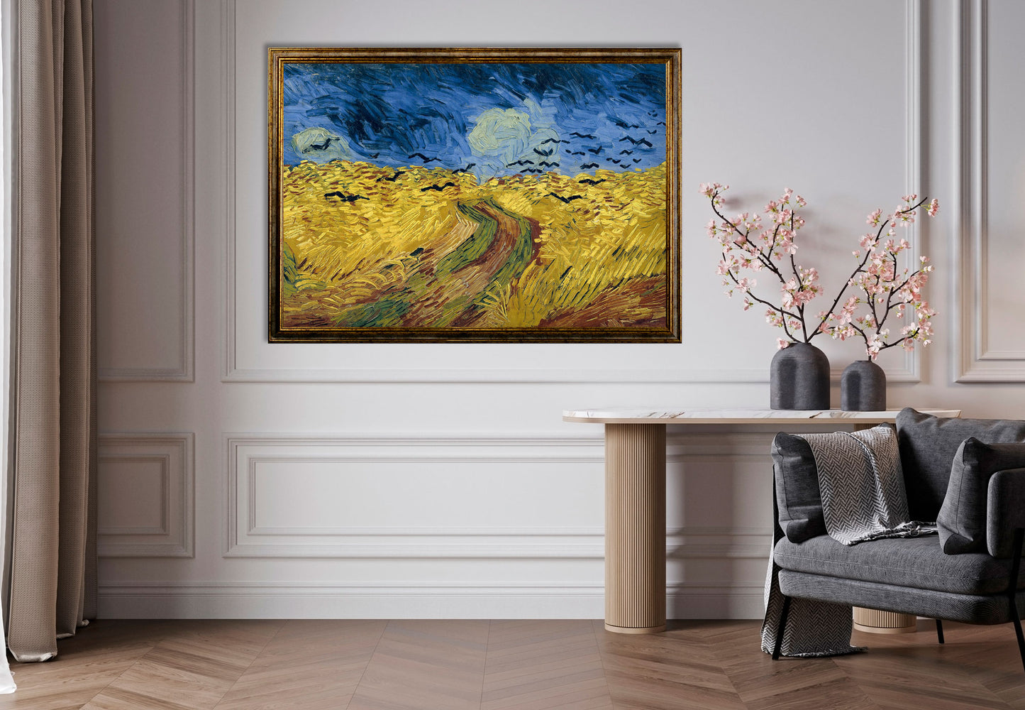 Van Gogh - Almond Blossom | Flat HD or 3D Print