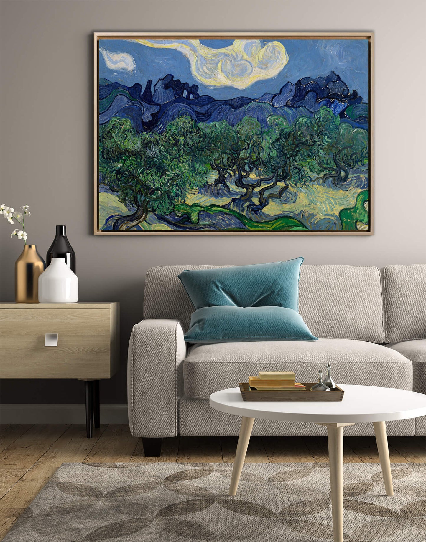 Van Gogh - Café Terrace | Flat HD or 3D Print