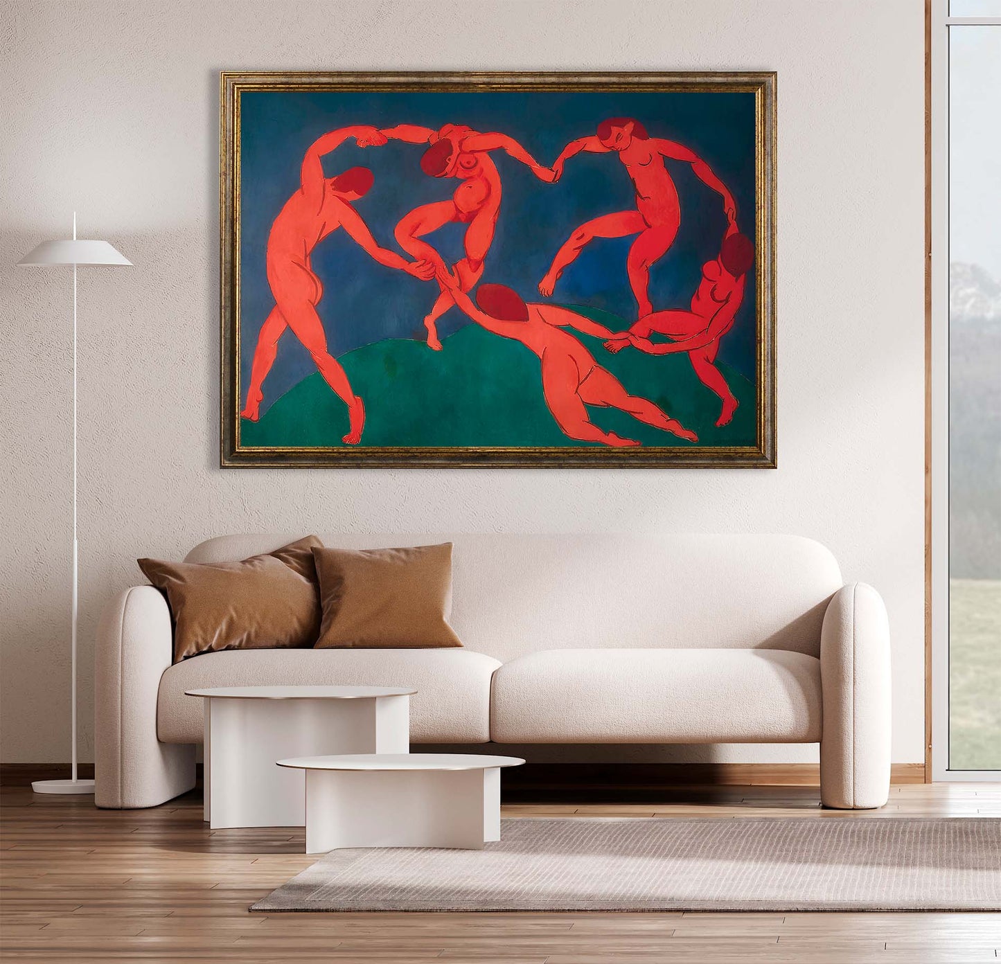 Henri Matisse - La danza | Stampa piatta HD o in 3D