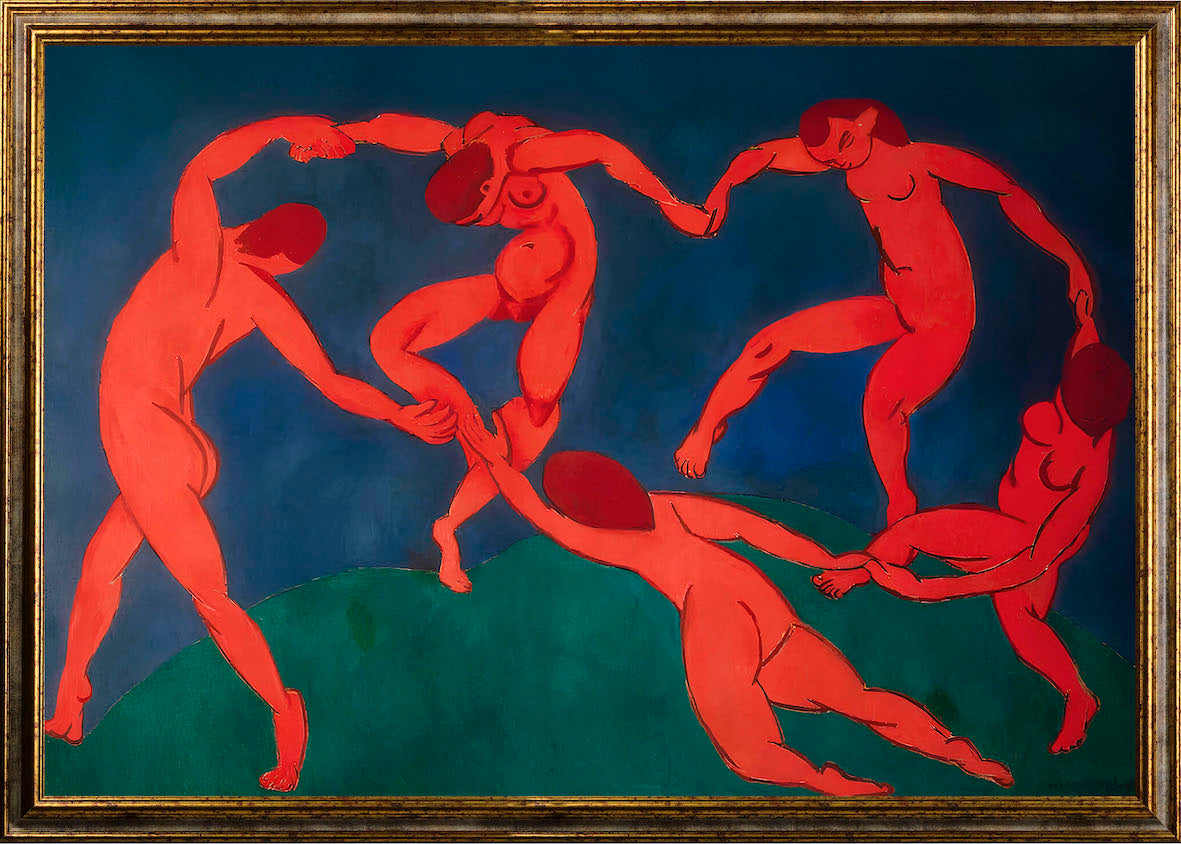 Henri Matisse - La danza | Stampa piatta HD o in 3D