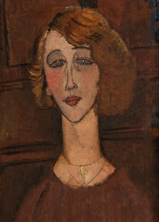 Modigliani - Renée | Stampa piatta HD o in 3D