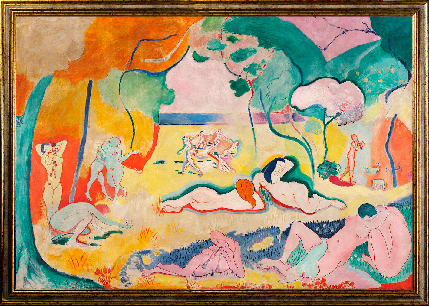Henri Matisse - La gioia di vivere | Stampa piatta HD o in 3D